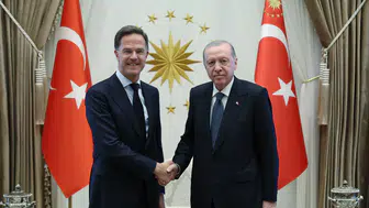 Cumhurbaşkanı Erdoğan, NATO Genel Sekreteri Rutte'yi kabul etti