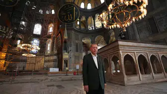 Kutlu fethin sembolü Ayasofya-i Kebir Camii, yeniden ibadete açılışının 6. yılını kutluyor