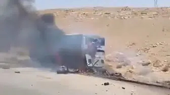 Suriye'de feci otobüs kazası: 35 ölü, 30 yaralı