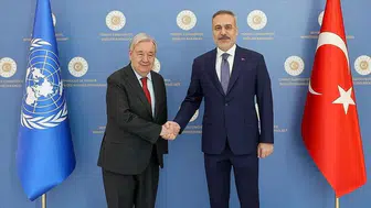 Dışişleri Bakanı Fidan, BM Genel Sekreteri Guterres ile görüştü