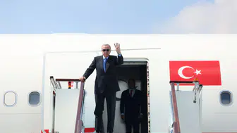 Cumhurbaşkanı Erdoğan, taziye ziyareti için Katar'a gitti
