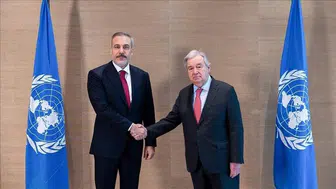Bakan Fidan, BM Genel Sekreteri Guterres ile görüştü