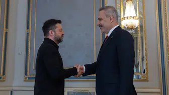 Dışişleri Bakanı Fidan, Ukrayna Devlet Başkanı Zelenskiy ile görüştü