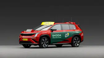 Skoda’dan Tour de France’ta gövde gösterisi: Yeni elektrikli modeller Epiq ve Peaq ilk kez sahneye çıkıyor