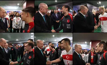 Cumhurbaşkanı Erdoğan’dan A Milli Takımı’na tebrik