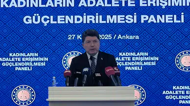 Adalet Bakanı Tunç: “Kadına şiddetle topyekun mücadele edeceğiz”