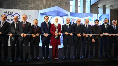 “Aliya 100 Yaşında” sergisi AKM’de törenle açıldı