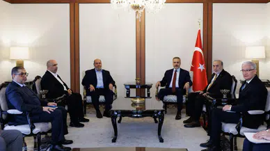 Bakan Fidan ve Hamas heyeti Ankara'da bir araya geldi