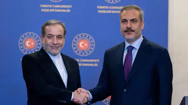 Bakan Fidan, İranlı mevkidaşı Arakçi ile görüştü