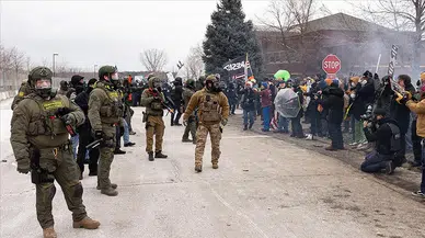 Pentagon'un Minnesota'ya gönderilmek üzere 1500 askere hazırlık emri verdiği öne sürüldü