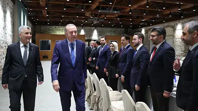 Cumhurbaşkanı Erdoğan MÜSİAD heyetini ağırladı
