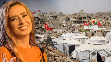 Gazze’de “Yıldız Tilbe Çadır Kenti” hizmete açıldı