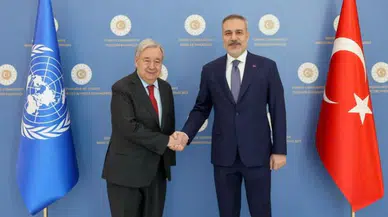 Bakan Fidan, BM Genel Sekreteri Guterres ile görüştü