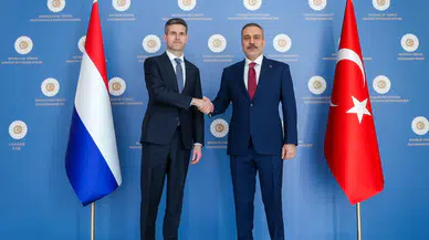 Bakan Fidan, Hollandalı mevkidaşı Berendsen’i Ankara’da ağırladı