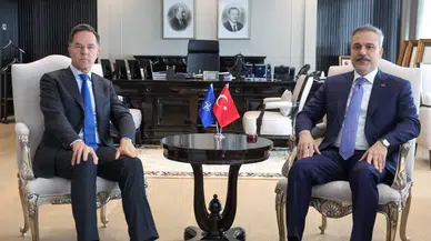 Dışişleri Bakanı Fidan NATO Genel Sekreteri Rutte ile görüştü