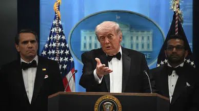 Trump’a akşam yemeğinde silahlı saldırı girişimi: Apar topar tahliye edildi