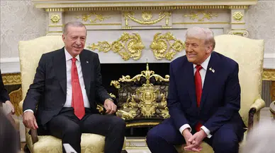 Cumhurbaşkanı Erdoğan, ABD Başkanı Trump ile görüştü