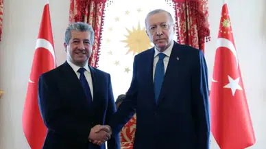 Erdoğan’dan IKBY Başbakanı Barzani’ye kritik kabul