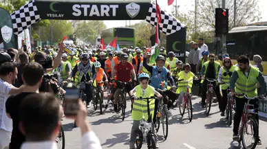 Küresel Sumud Filosu için İstanbul'da anlamlı dayanışma: Pedallar Gazze için döndü