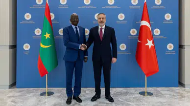 Dışişleri Bakanı Fidan, Moritanyalı mevkidaşı Merzuk ile bir araya geldi