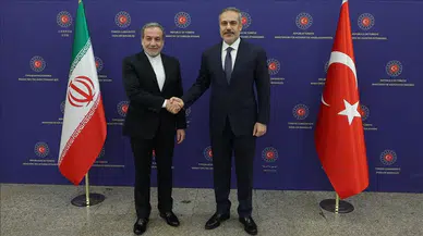 Bakan Fidan, İranlı mevkidaşı Arakçi ile görüştü