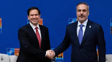 Bakan Fidan, ABD'li mevkidaşı Rubio ile bir araya geldi