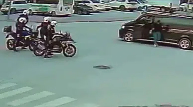 Konya’da boğulma tehlikesi geçiren sürücü, polis müdahalesiyle kurtarıldı