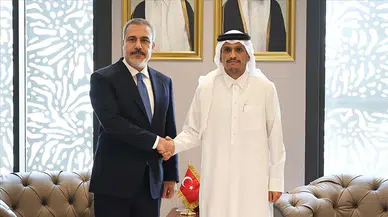 Dışişleri Bakanı Fidan, Katar Başbakanı Al Sani ile görüştü