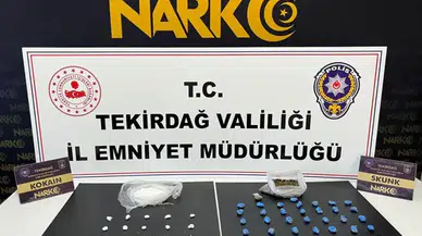 Tekirdağ'da uyuşturucu operasyonunda yakalanan 8 şüpheli tutuklandı