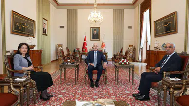 TBMM Başkanı Kurtulmuş, DEM heyetini kabul etti