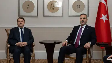 Dışişleri Bakanı Fidan, Rusya Devlet Başkanı danışmanları Medinskiy ve Levitin ile bir araya geldi