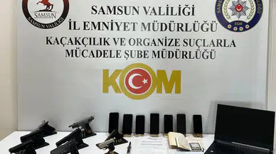 Samsun ve Rize’de yağma, tefecilik ve silah ticareti operasyonu: 19 gözaltı