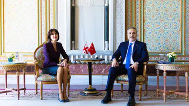 Dışişleri Bakanı Hakan Fidan, Gürcistanlı mevkidaşı Maka Botchorishvili ile görüştü