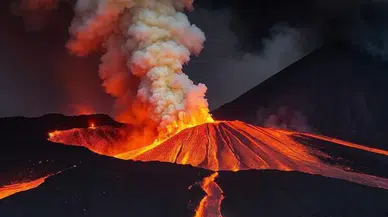 Erebus Yanardağı’ndan gizemli altın kristalleri