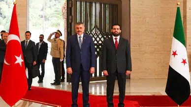 Bakan Çiftçi, Suriyeli mevkidaşı Hattab ile Şam'da görüştü