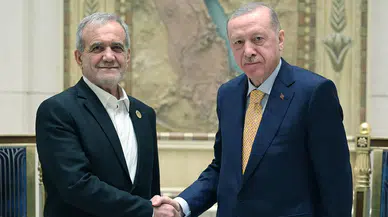 Cumhurbaşkanı Erdoğan, İran Cumhurbaşkanı Pezeşkiyan ile görüştü