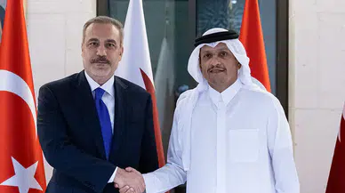 Dışişleri Bakanı Fidan, Katarlı mevkidaşı Al Sani ile görüştü