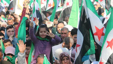 Suriye'de “Düşmanı Caydırma Operasyonu” yıl dönümü coşkusu