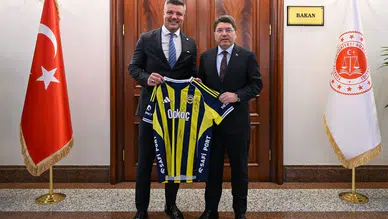 Fenerbahçe'den Adalet Bakanlığı ziyareti ve forma imzası açıklaması