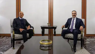 Dışişleri Bakanı Fidan, ABD'nin Ankara Büyükelçisi ve Suriye Özel Temsilcisi Barrack'ı kabul etti