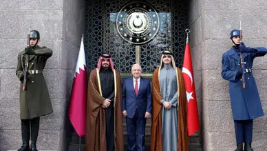 Milli Savunma Bakanı Güler Katar heyetini kabul etti