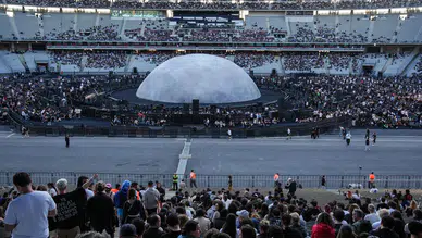 Kanye West konseri öncesi metroda izdiham: Binlerce kişi Olimpiyat Stadyumu’na akın etti