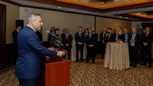 Bakan Fidan, Toronto’da Türk iş insanları ve toplum temsilcileriyle buluştu