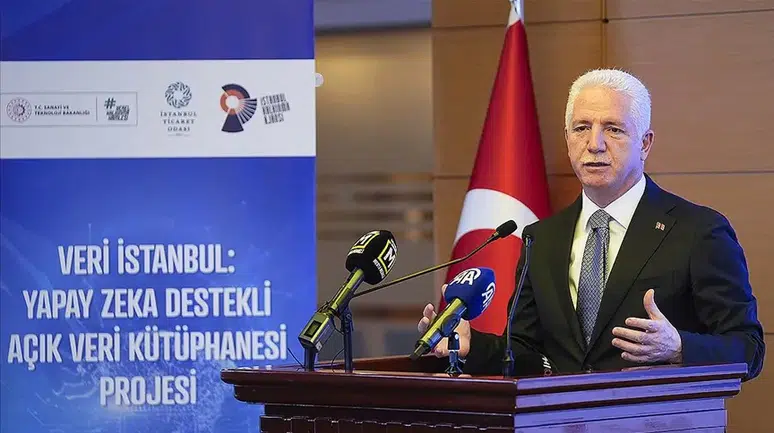 İstanbul’da “Veri İstanbul” projesi tanıtıldı: Yapay zeka destekli açık veri kütüphanesi hayata geçirildi