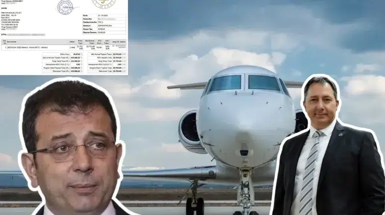 İmamoğlu'nun a takımının lüks jet faturasını ihaleci şirket ödedi