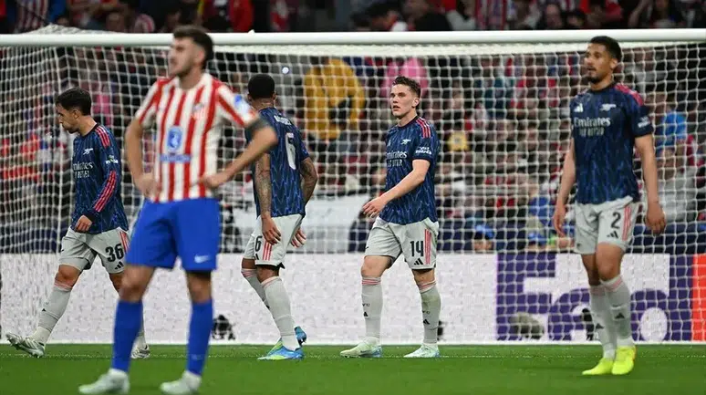 Devler Ligi'nde yarı final heyecanı: Atletico ve Arsenal berabere kaldı