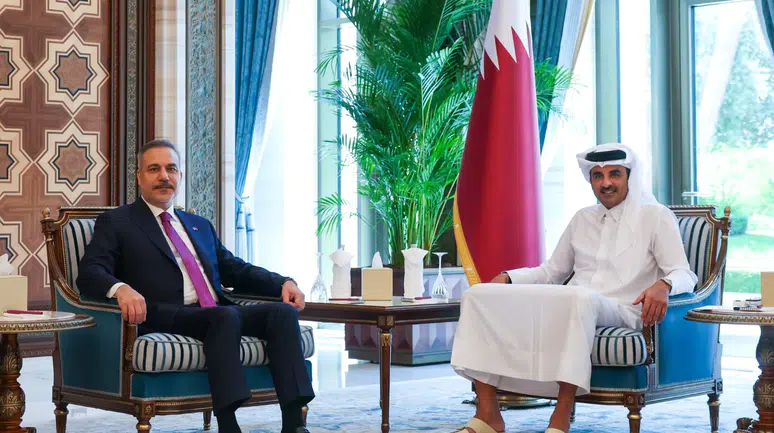 Doha’da kritik temas: Katar Emiri, Bakan Fidan’ı kabul etti