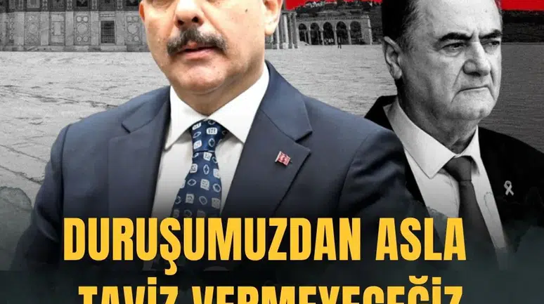 Duruşumuzdan asla taviz vermeyeceğiz