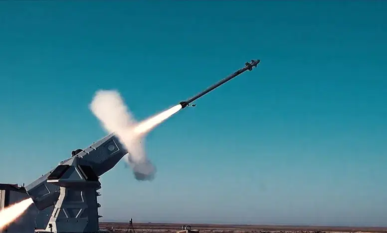 LEVENT Yakın Hava Savunma Sistemi ilk gerçek hedefini tam isabetle imha etti