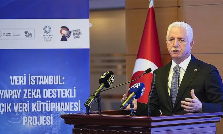 İstanbul’da “Veri İstanbul” projesi tanıtıldı: Yapay zeka destekli açık veri kütüphanesi hayata geçirildi